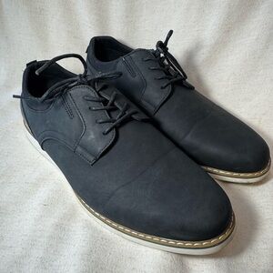 Reserved Footwear Men’s Gray Lace Up Casual Shoes Size 10